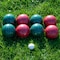 Toy Time Bocce Ball Set Outdoor Family Game for Backyard, Lawn, Beach, Includes Red and Green Balls and Case 654361ATQ - alternate 3